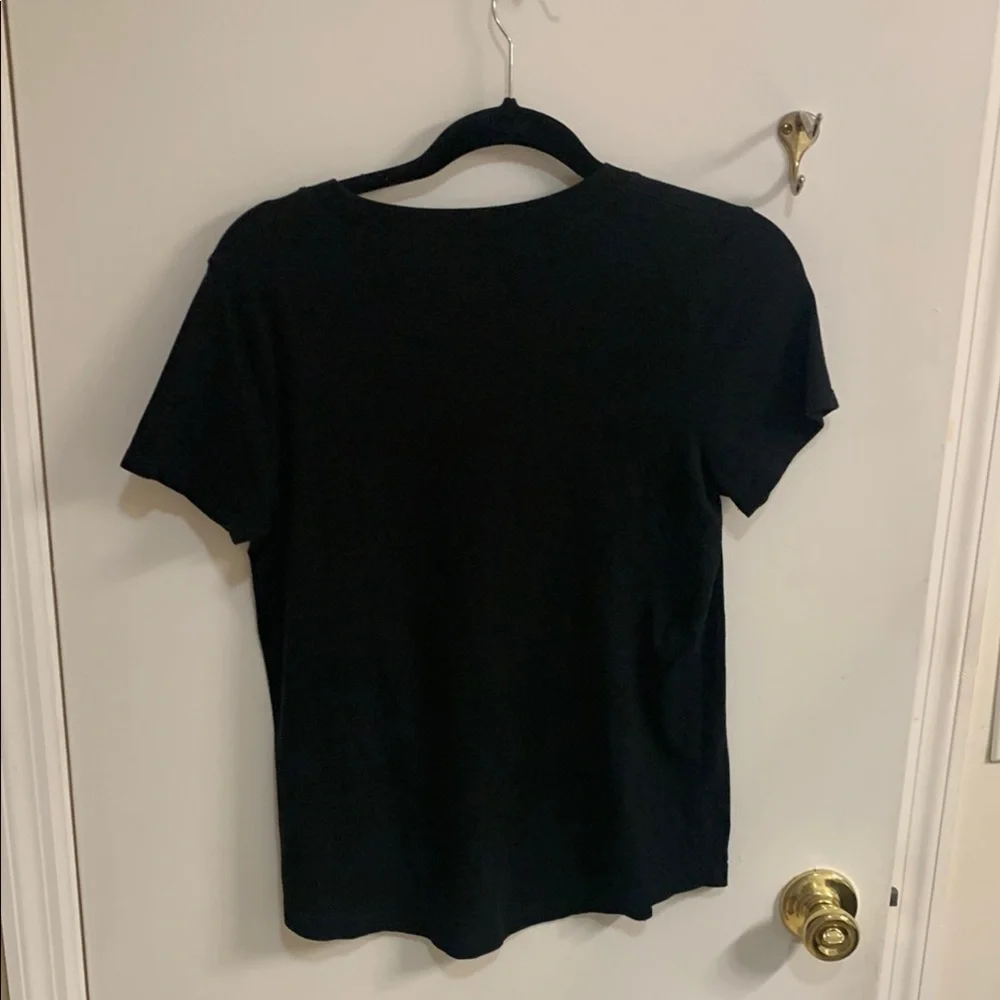Madewell Black Short Sleeve Tee in Sz S
